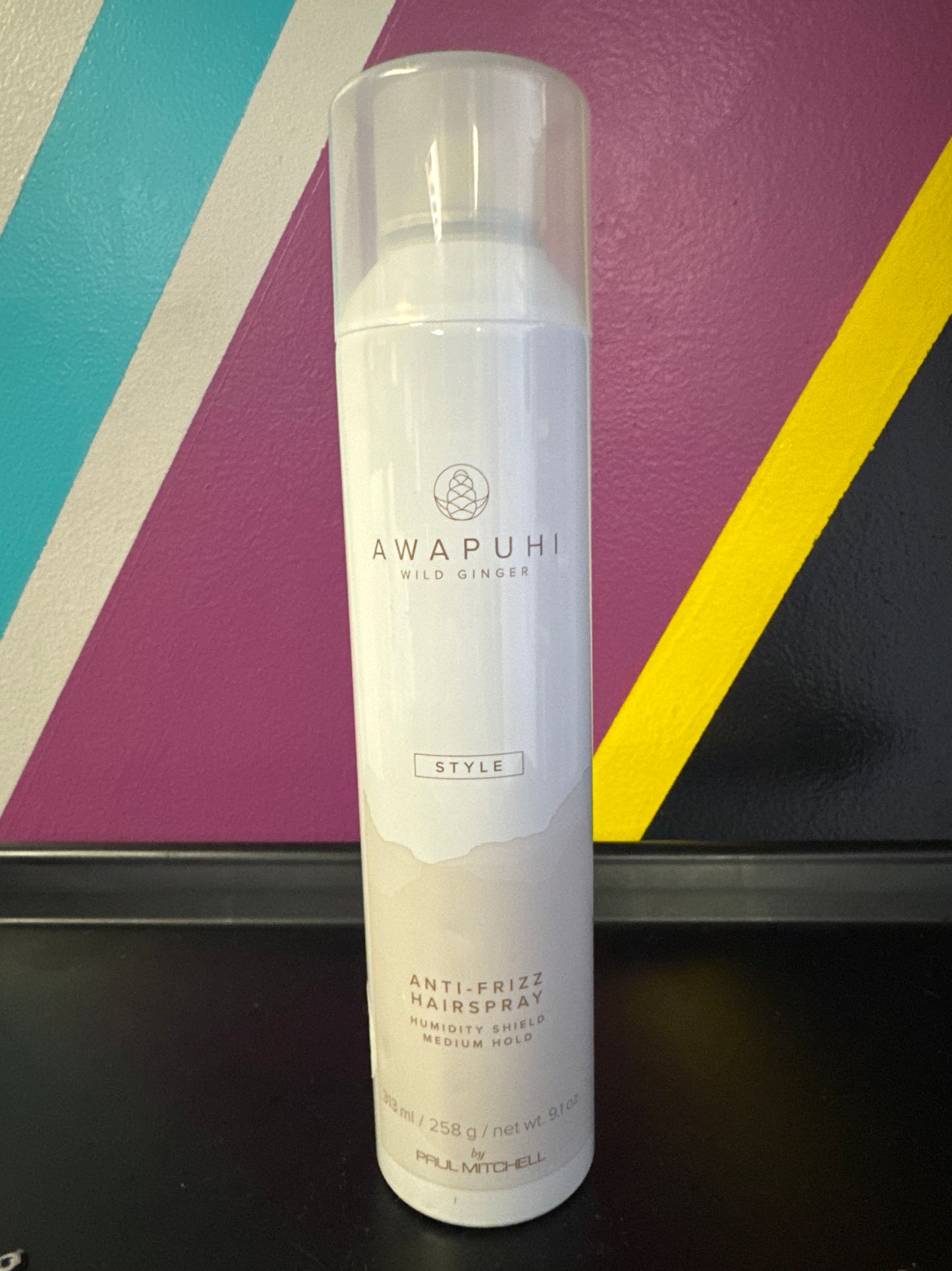 Paul Mitchell Awapuhi wild ginger, antifrizz hair hairspray